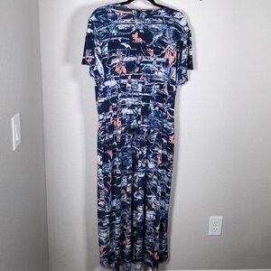 Women_s 1X Wrap Maxi Dress